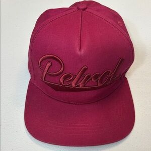 Petrol Burgundy  Retro Baseball Cap